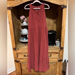 Red Maxi Dress